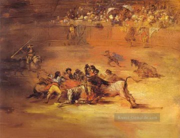  kampf - Szene eines Stierkampf Francisco de Goya